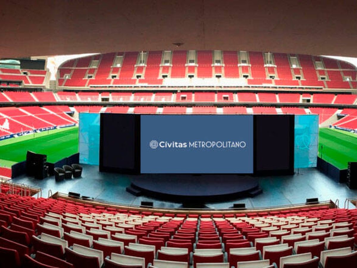 Foto: El estadio del Atlético de Madrid ha dejado de llamarse Wanda para convertirse en el Cívitas Metropolitano. (Atlético de Madrid)