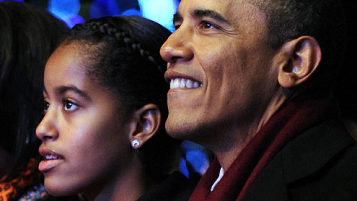 Los Obama comparten sus fotos familiares a través de las redes sociales