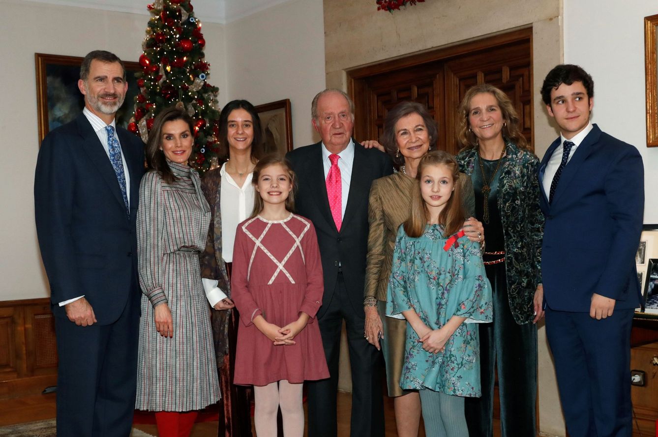 Celebración del 80º cumpleaños de don Juan Carlos. (Casa Real)