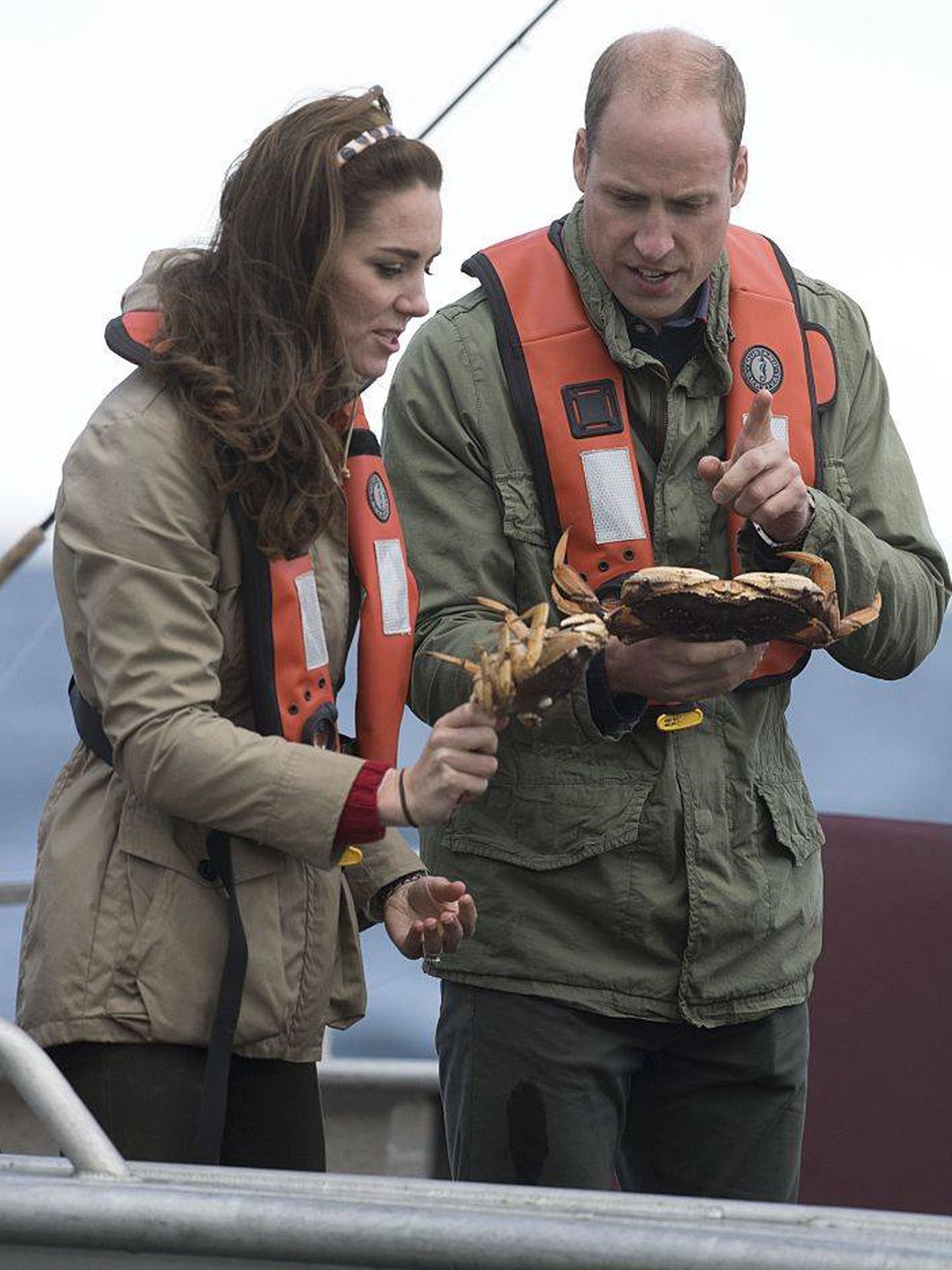 Kate Middleton y el príncipe Guillermo en una imagen de archivo. (Getty)