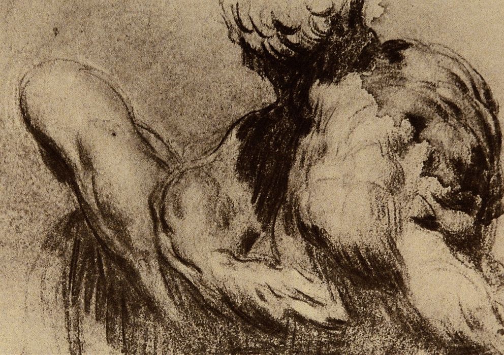 Foto: Estudio de Jacopo Tintoretto, uno de los mejores dibujantes entre los pintores. 