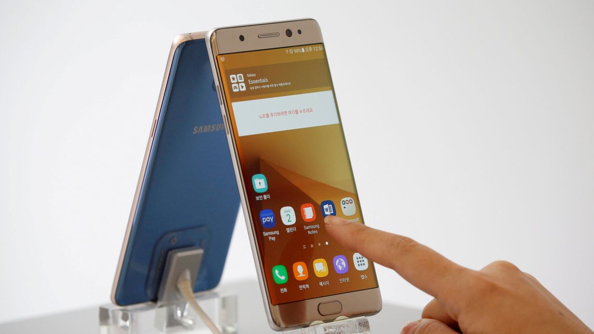 Samsung para la producción de su Galaxy Note 7 tras los incendios reportados