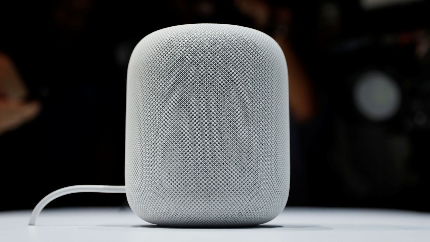 Un prototipo del Homepod de Apple. (Reuters)