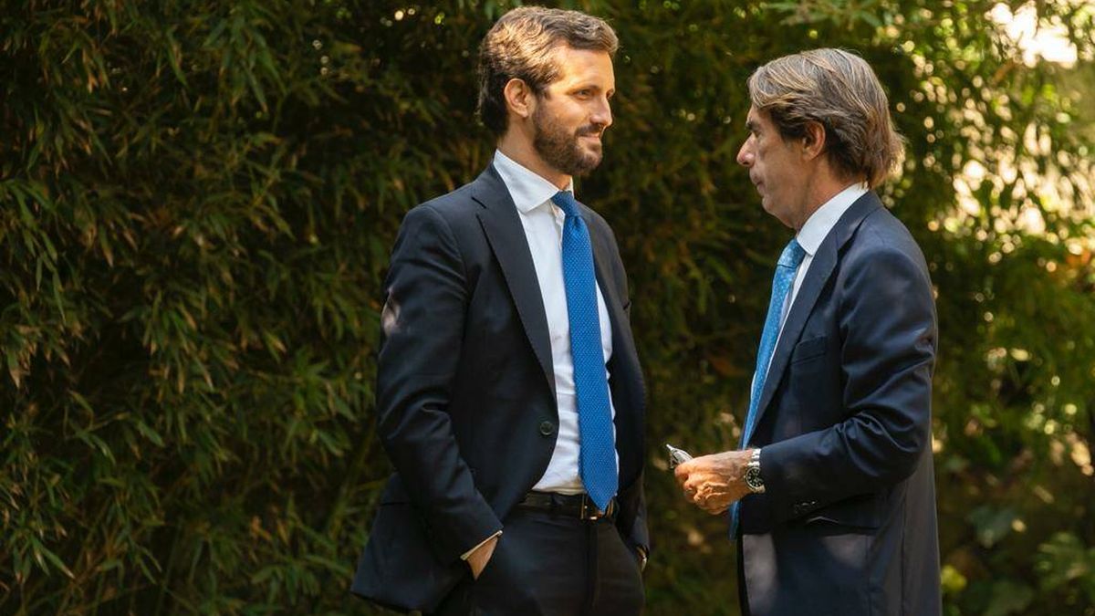Aznar receta a Casado dar la batalla cultural contra la izquierda sin complejos