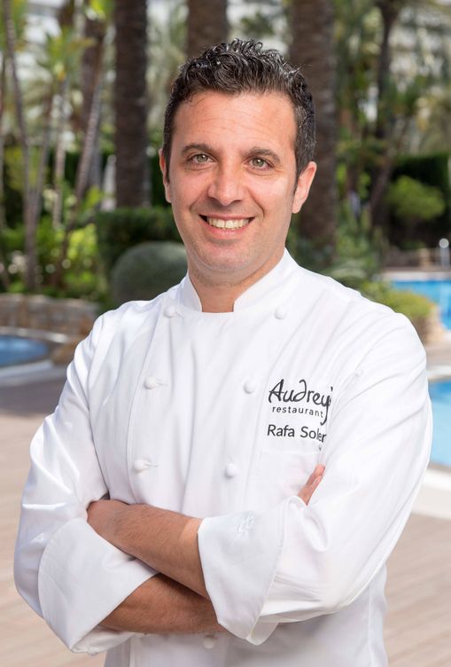 Rafa Soler, el chef de Audrey's.
