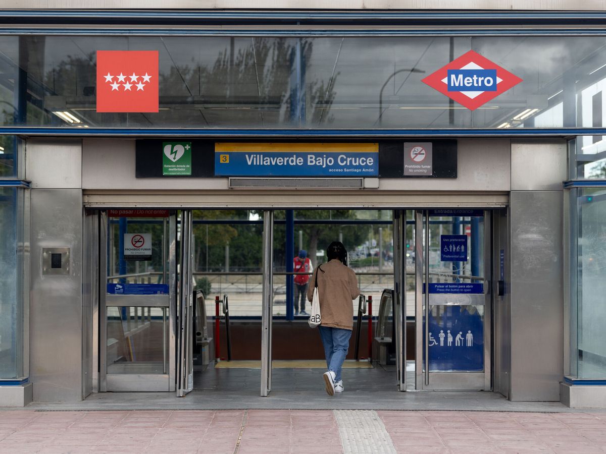 Foto: Estación de la Línea 3 de Metro Madrid. (Europa Press/Eduardo Parra)