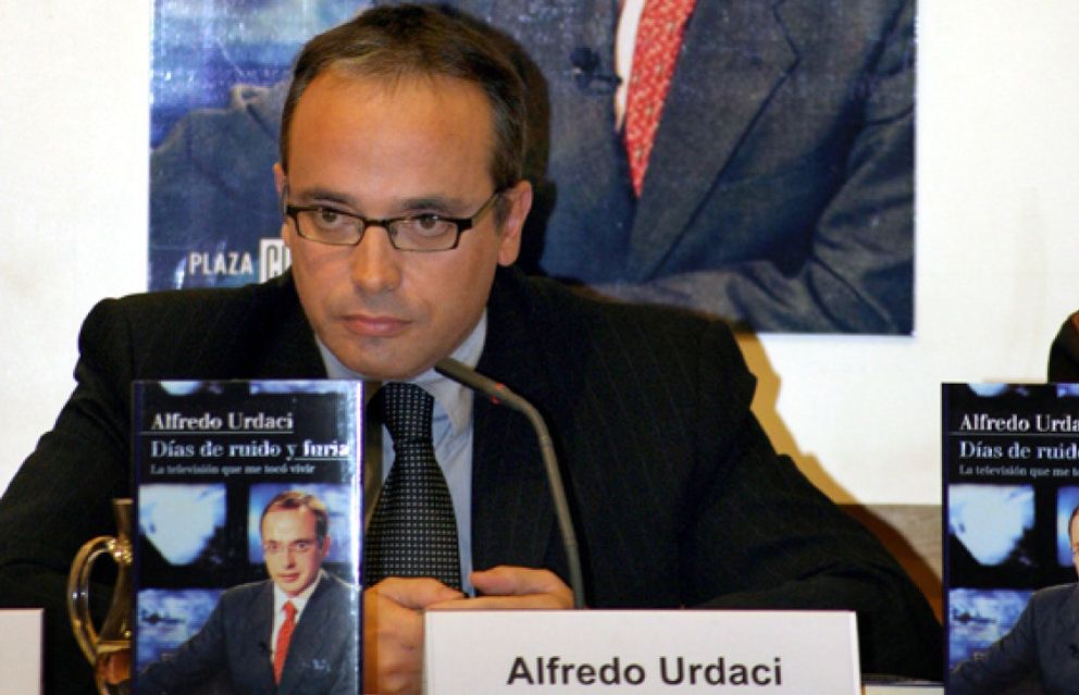 Foto: Urdaci retrata en un libro la "crispación" de los medios de comunicación españoles