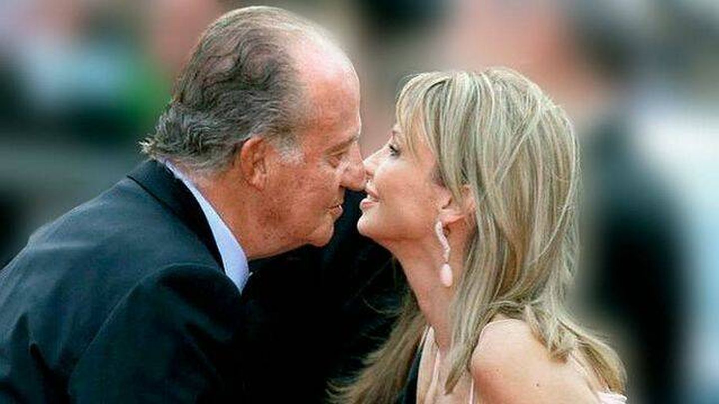 Juan Carlos I y Corinna. (EFE)