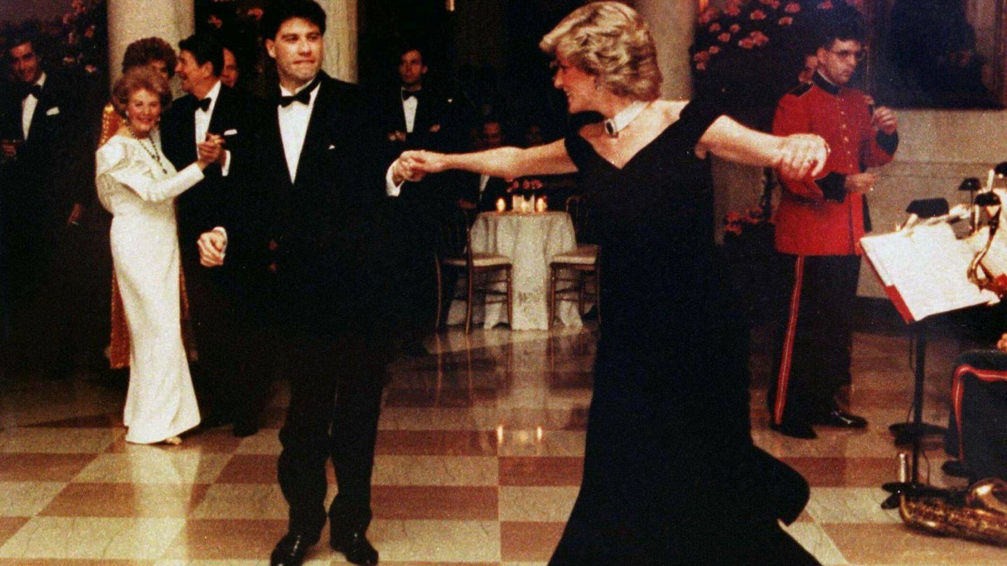 Diana y John, quemando la pista de baile. (Reuters)