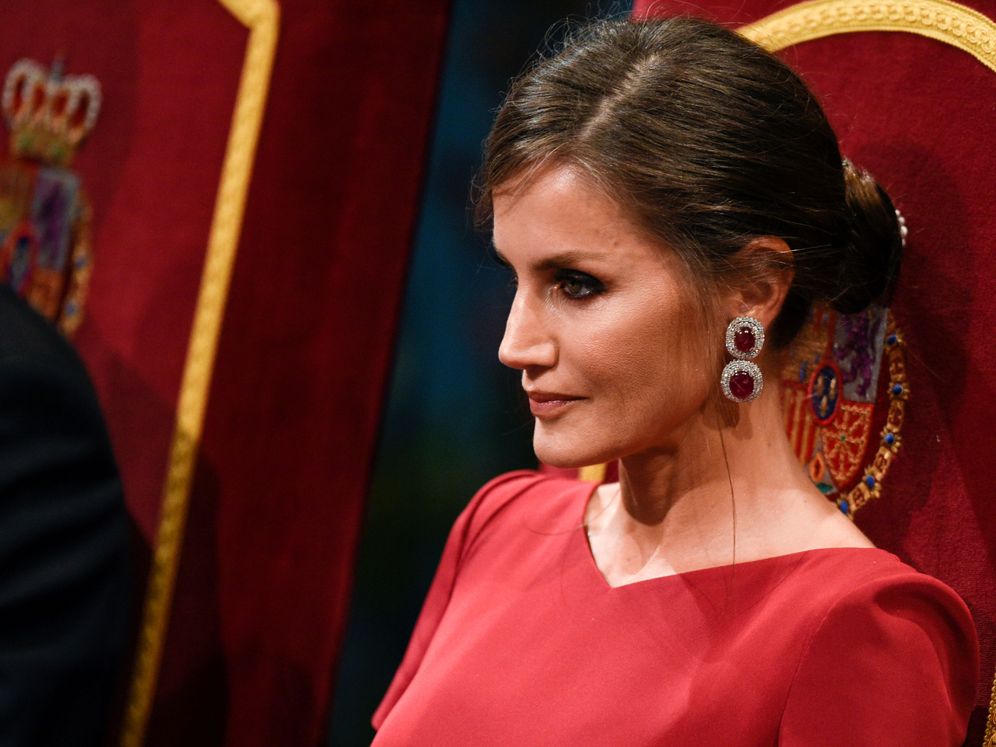 Foto: La reina Letizia, en los Premios Princesa de Asturias. (EFE)