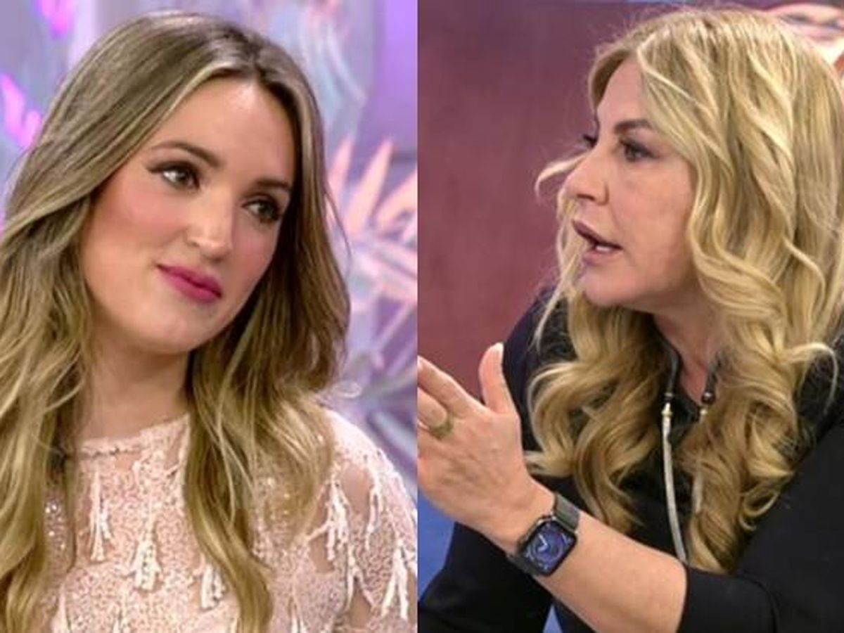 Foto: Marta Riesco y Cristina Tárrega en 'El programa de Ana Rosa'. (Mediaset España)
