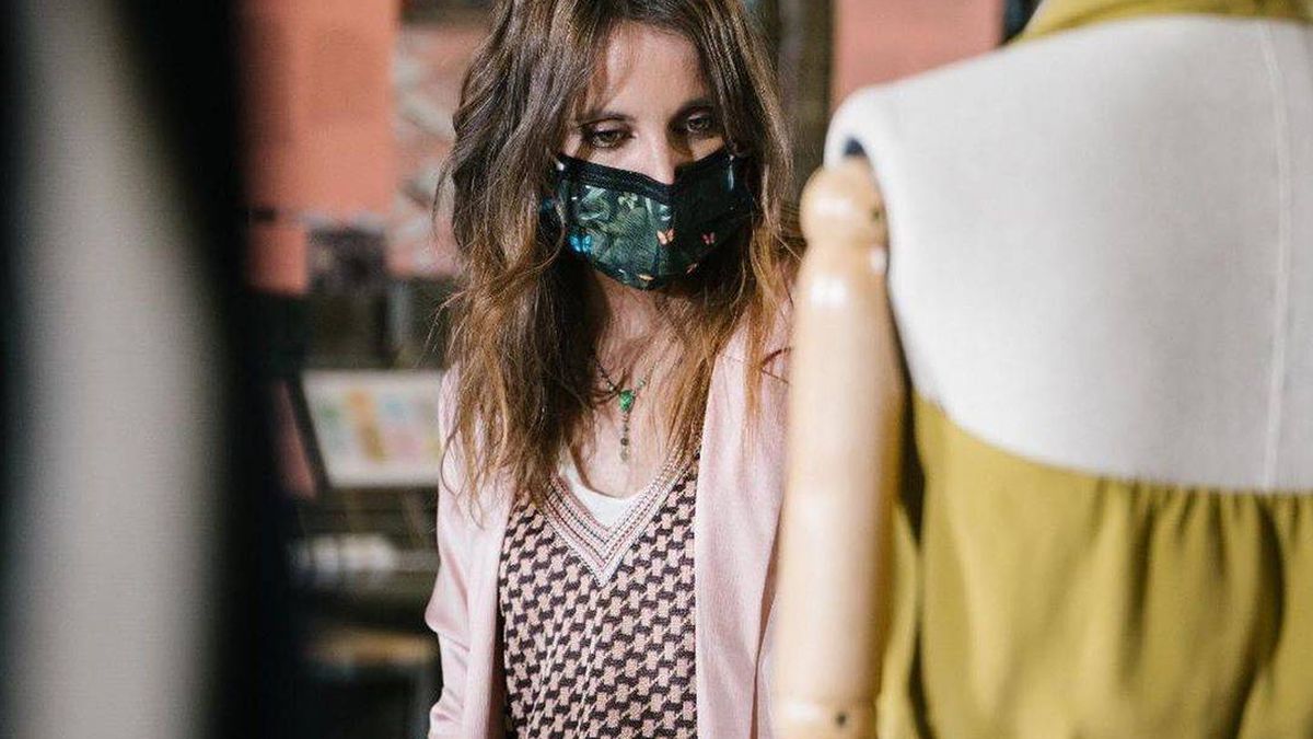 Andrea Levy, fondo de armario 'low cost' en su debut en la Semana de la Moda 