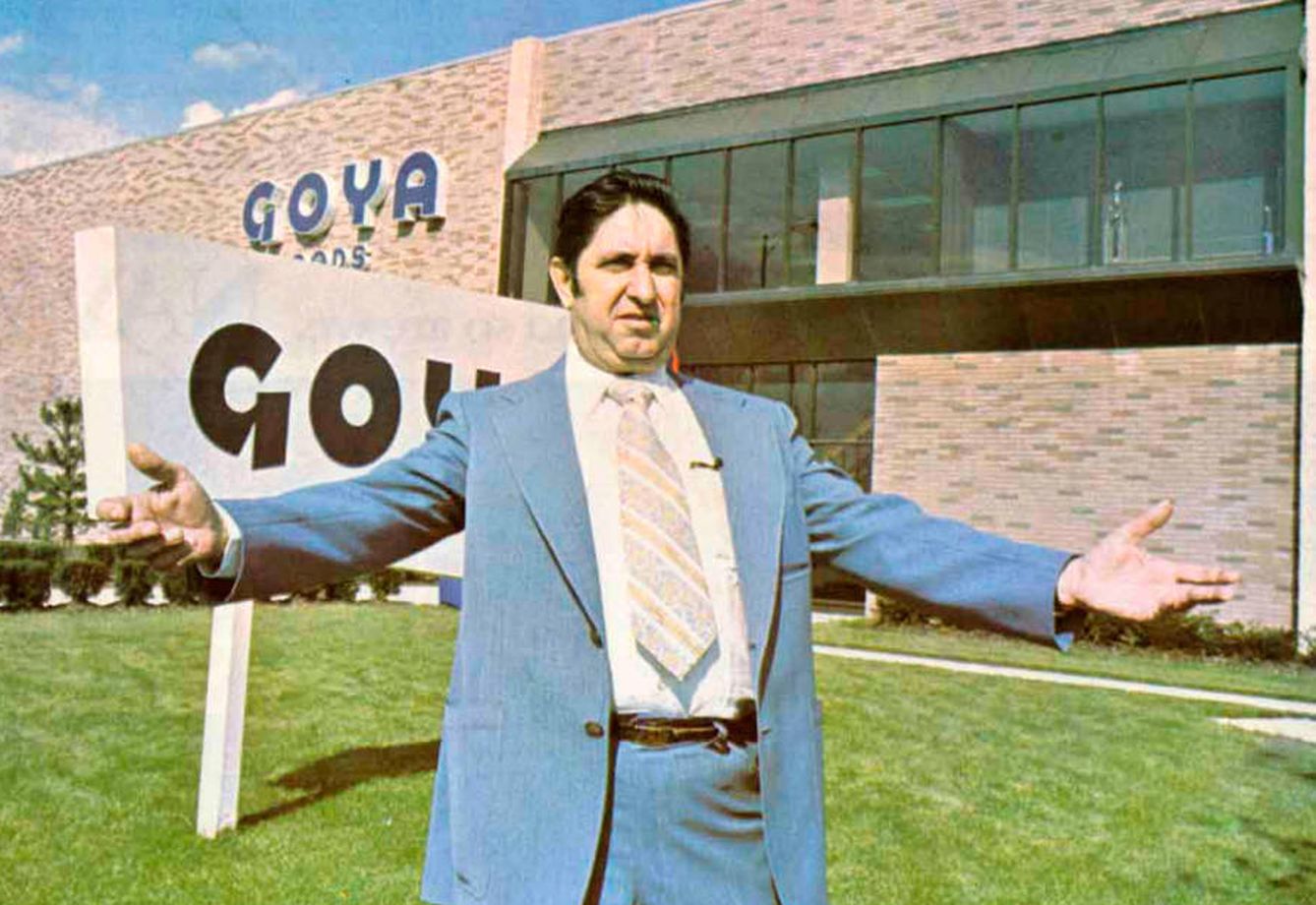 Joe Unanue, durante la inauguración de las nuevas oficinas en Nueva Jersey en 1974. (Goya)