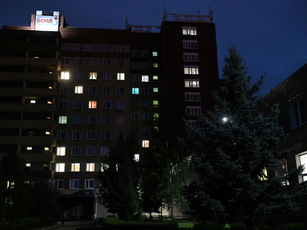 Foto: El Hospital Nº 1 de Onmsk donde fue tratado Navalny (Reuters/Alexey Malgavko)