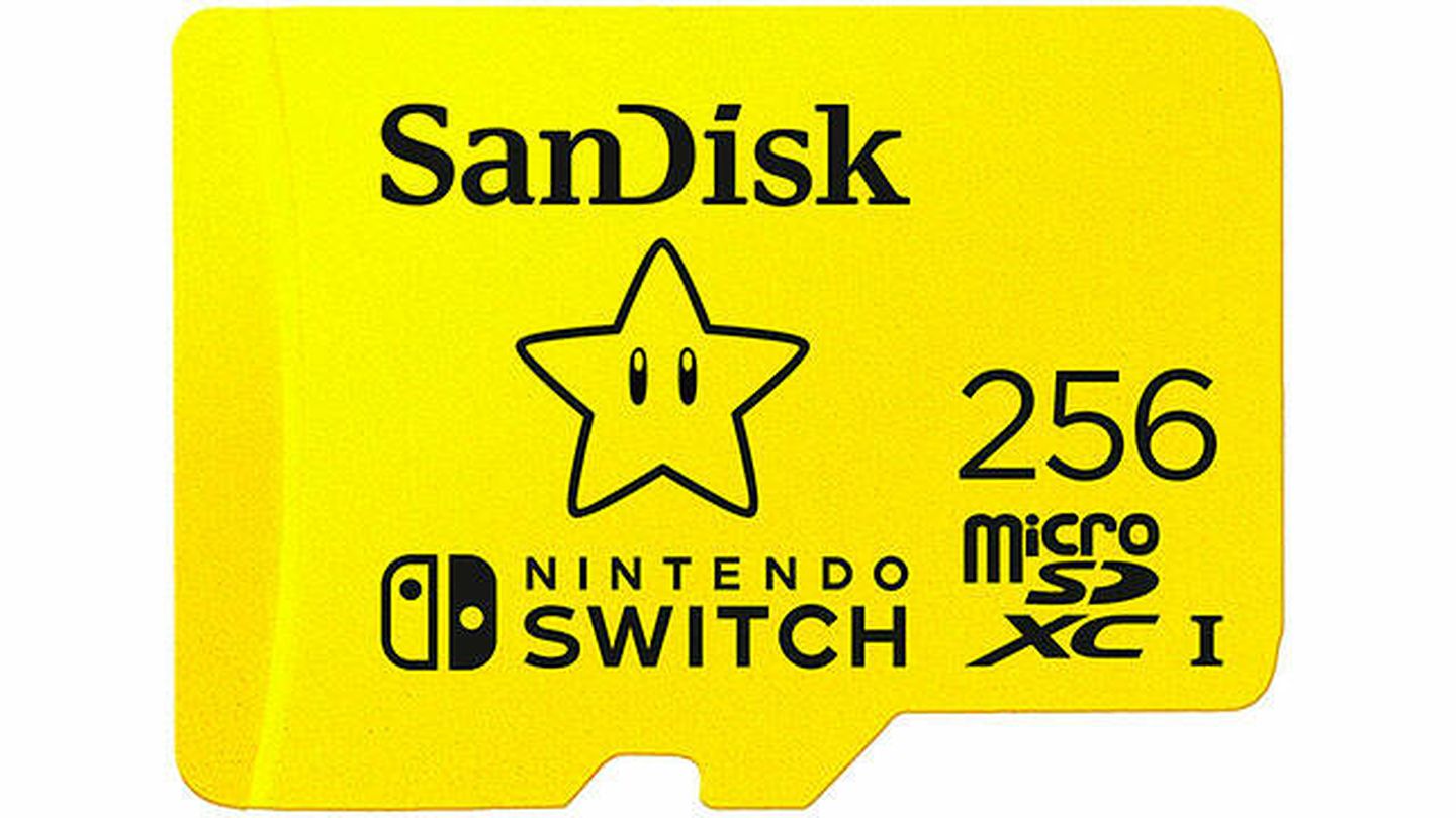 Tarjeta microSDXC UHS de 256 GB para Nintendo Switch