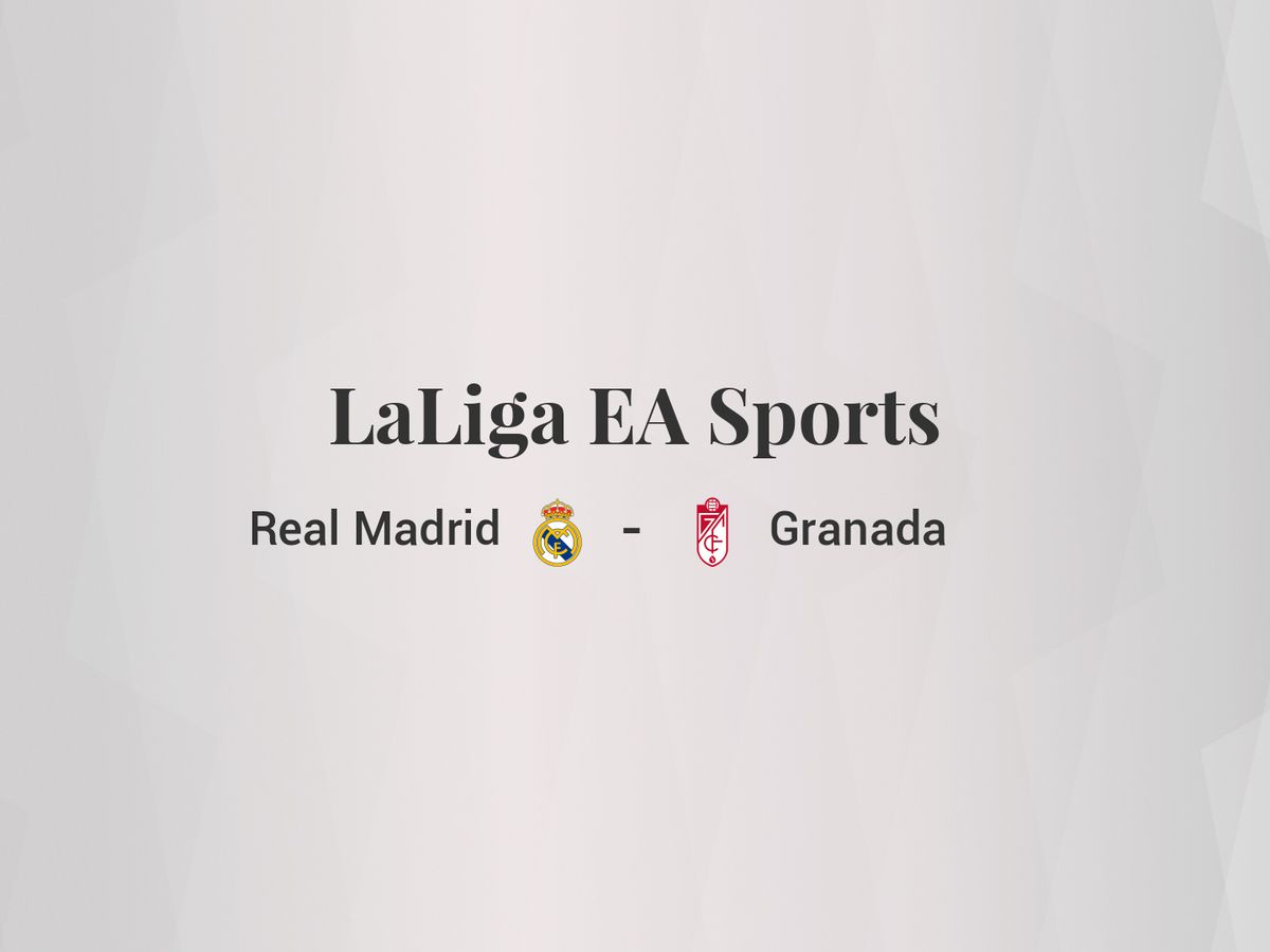 Foto: Resultados Real Madrid - Granada de LaLiga EA Sports (C.C./Diseño EC)