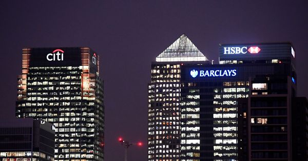 Foto: Oficinas de Citi, Barclays y HSBC en el distrito financiero de Londres. (Reuters)