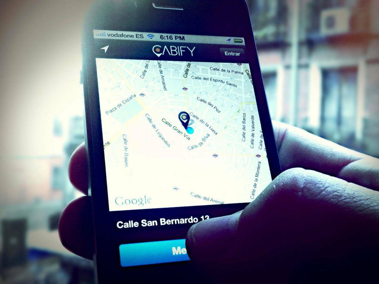 Aplicación alternativa al taxi, Cabify