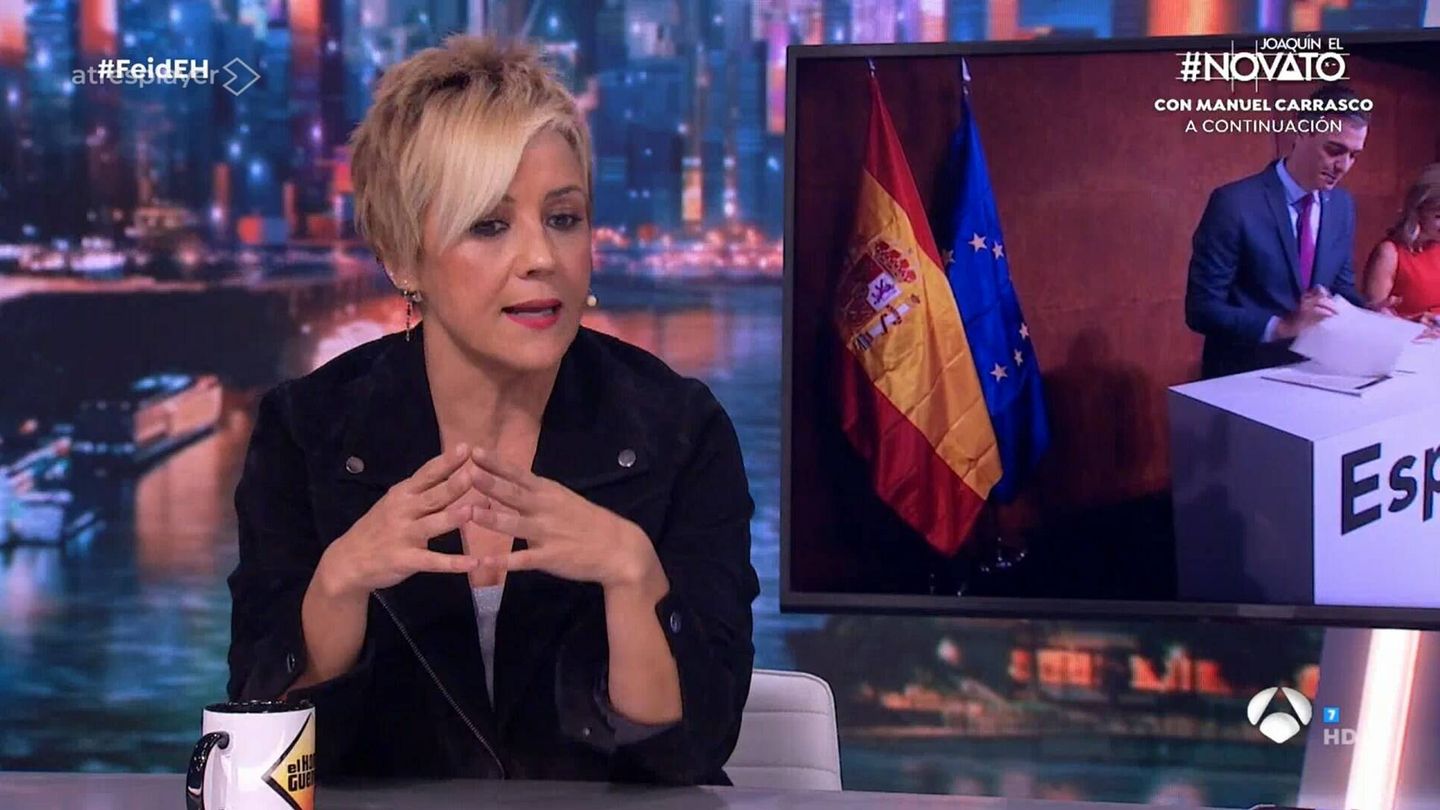 Cristina Pardo, en 'El hormiguero'. (Antena 3)