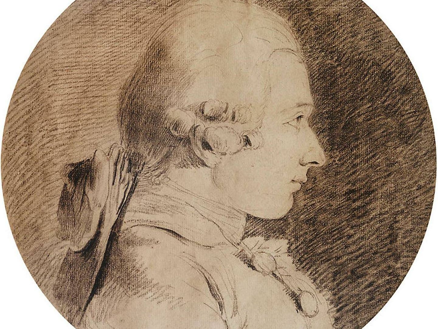 Retrato de 1760 del marqués de Sade.