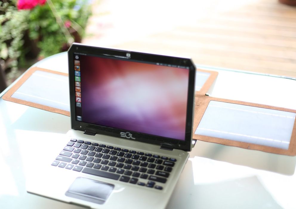 Foto: El modelo Sol Laptop está basado en Ubuntu