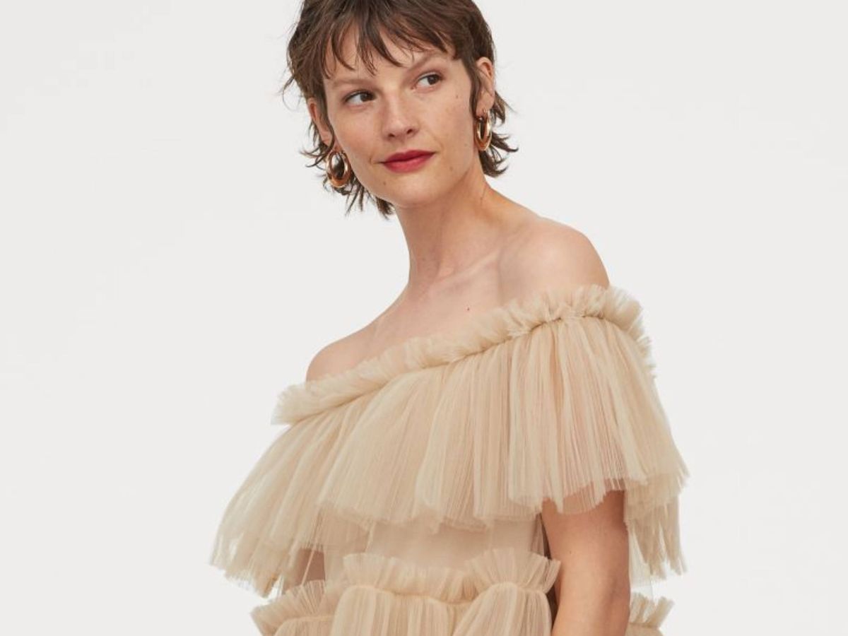 Este vestido de H&M de tul es una maravilla para las invitadas de boda más  fashion