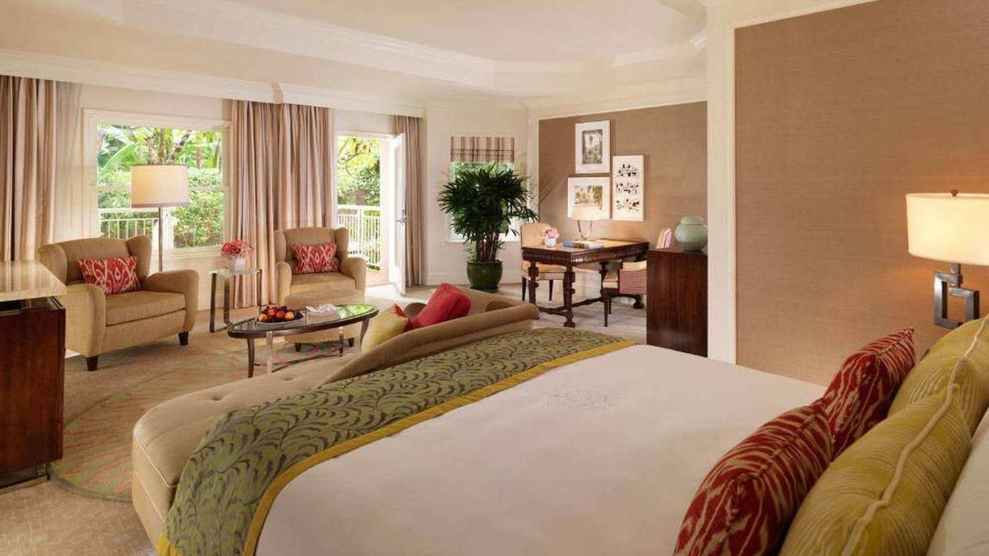 Una de las suites del Beverly Hills Hotel. (Booking.com)