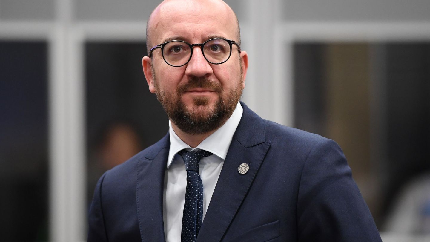 Belgium's Prime Minister Charles Michel during a round table meeting at the EU-Western Balkans Summit in Sofia, Bulgaria, May 17, 2018. Dimitar Dilkoff Pool via Reuters