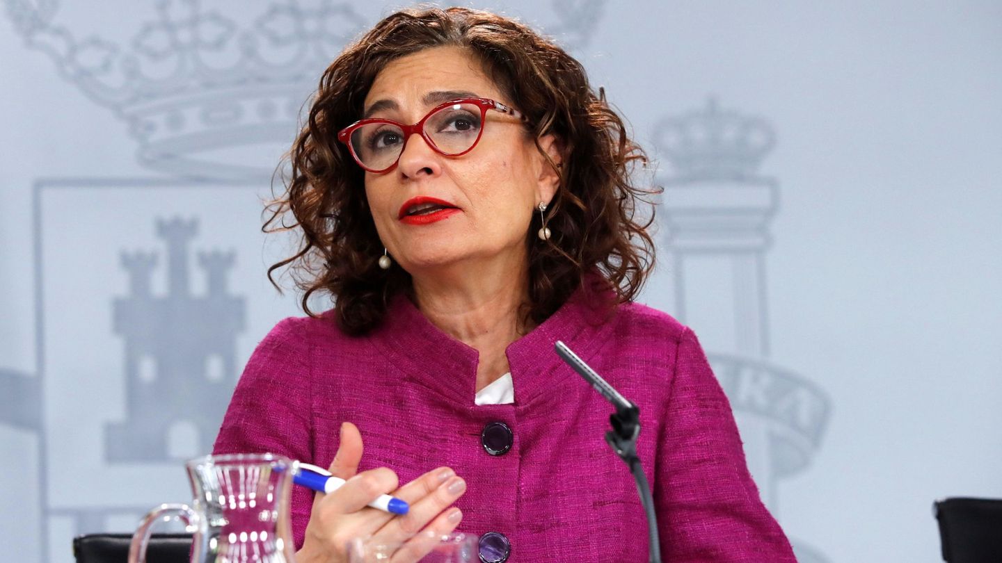La ministra de Hacienda, María Jesús Montero. (EFE)