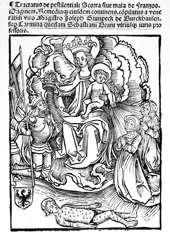 Sebastian Brandt - 'Tractatus de origine pestilenciale' (Grünpeck, 1496)