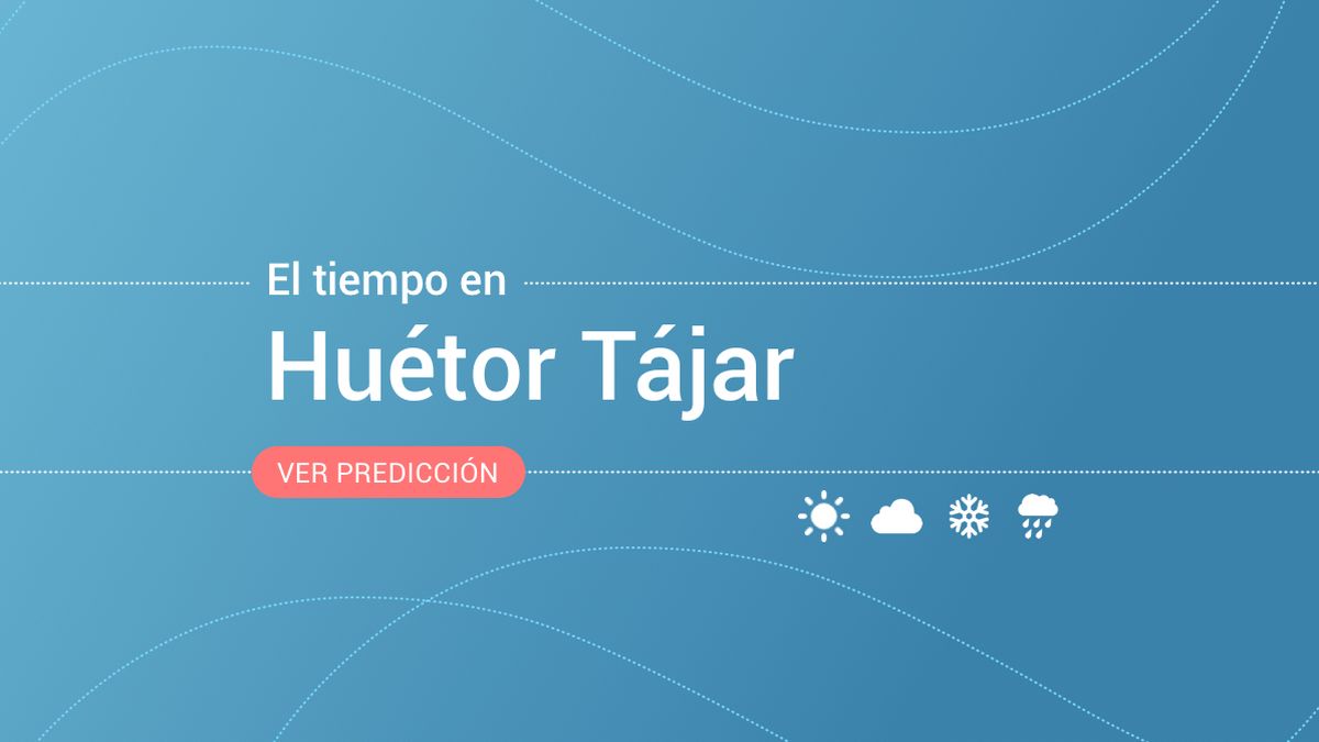 El tiempo en Huétor Tájar: previsión para hoy, mañana y los próximos días