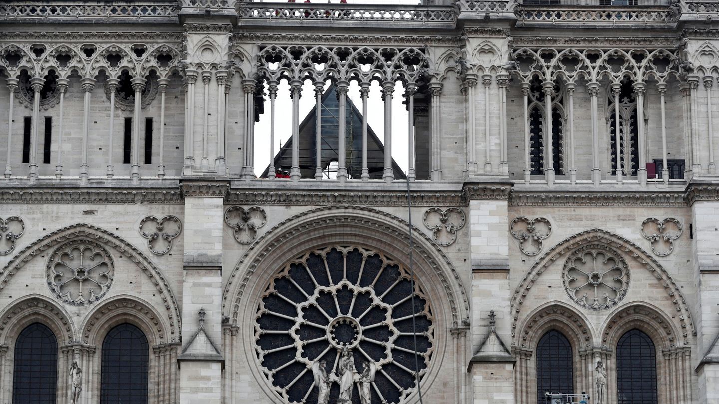 Fachada de la catedral de Notre Dame.  (Reuters)