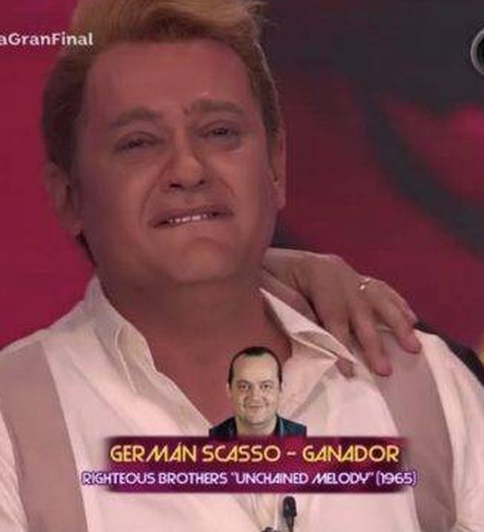 Germán, tras su victoria en 'Tu Cara No Me Suena Todavía' (Atresmedia TV)
