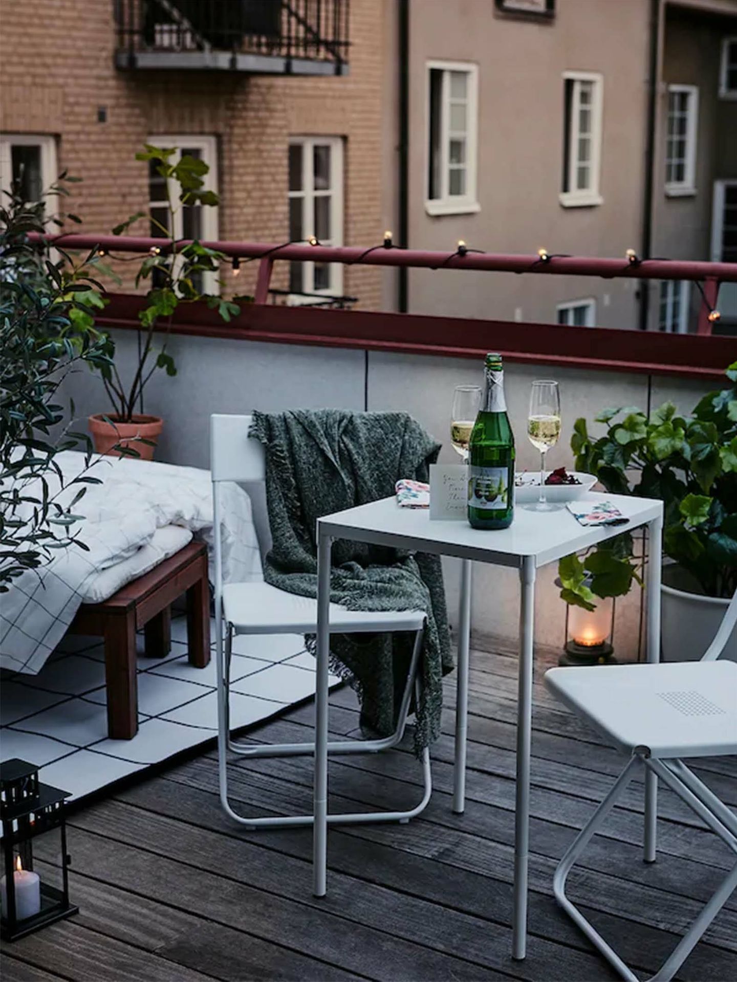 Saca el mejor partido a tu terraza o balcón. (Ikea/Cortesía)