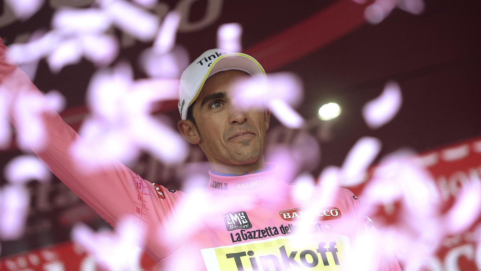 Foto: Alberto Contador tras una etapa del Giro de Italia 2015 (Reuters)