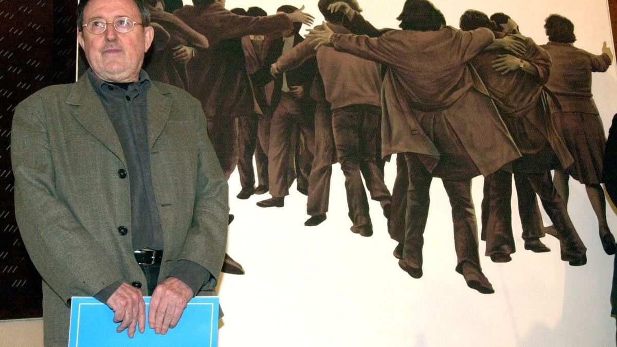 Muere Juan Genovés, el "pintor de las multitudes" y autor de 'El abrazo'