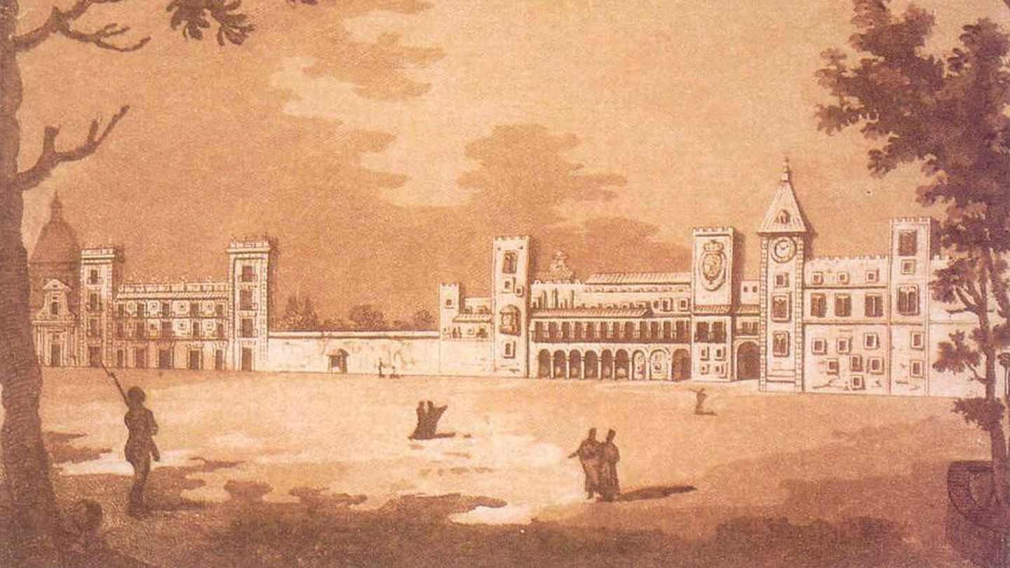 Vista del Palacio Real de Valencia. (Cedida)