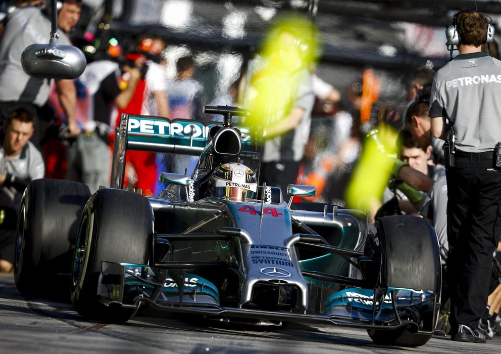 Foto: Lewis Hamilton, en el Gran Premio de Australia. (EFE)