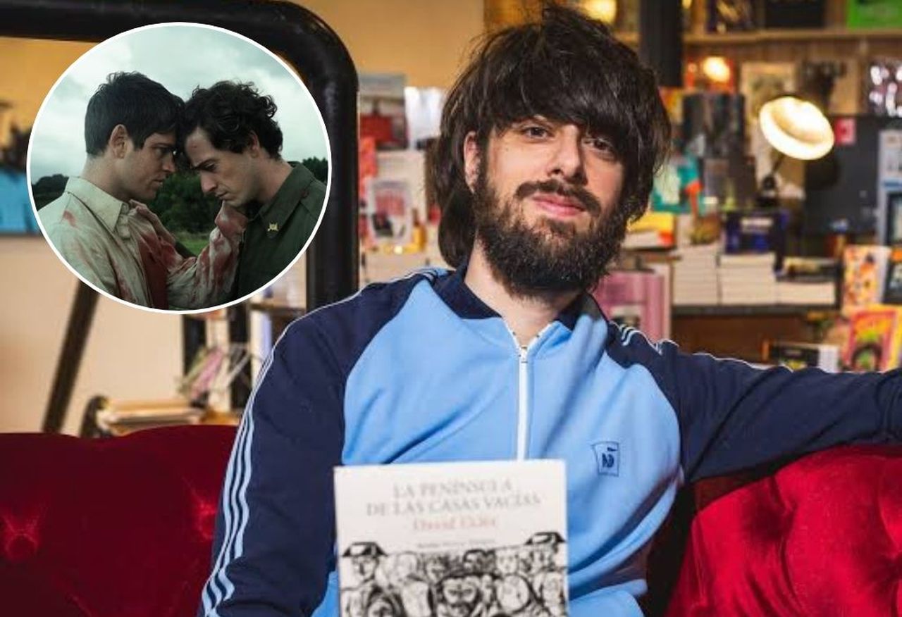 El escritor David Uclés con su libro 'La península de las casas vacías' habla de paralelismo con 'La bola negra'.