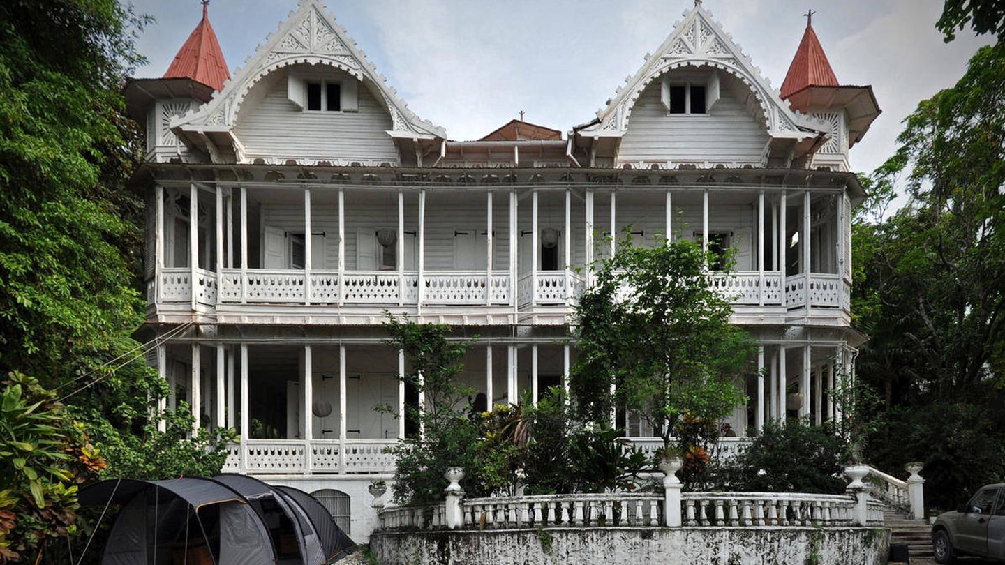 Una 'gingerbread house' en Puerto Príncipe. (World Monuments Fund)