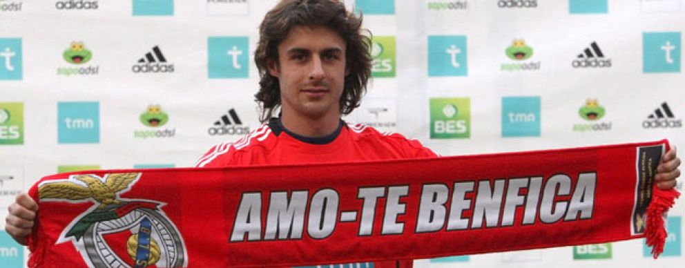 Foto: Aimar ya es considerado como "El Mago" por hinchas del Benfica
