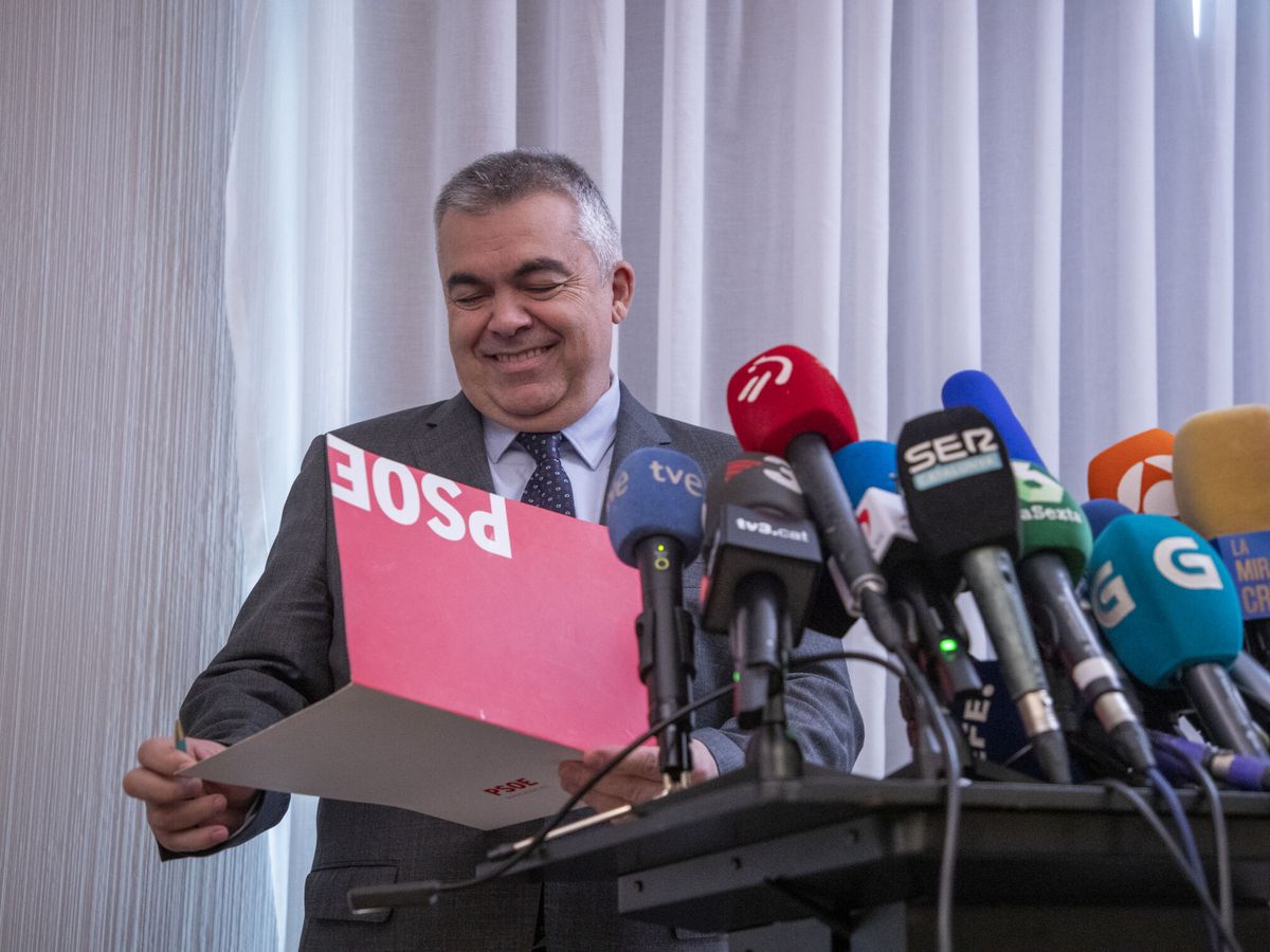 Foto: El secretario de Organización del PSOE, Santos Cerdán. (Europa Press)