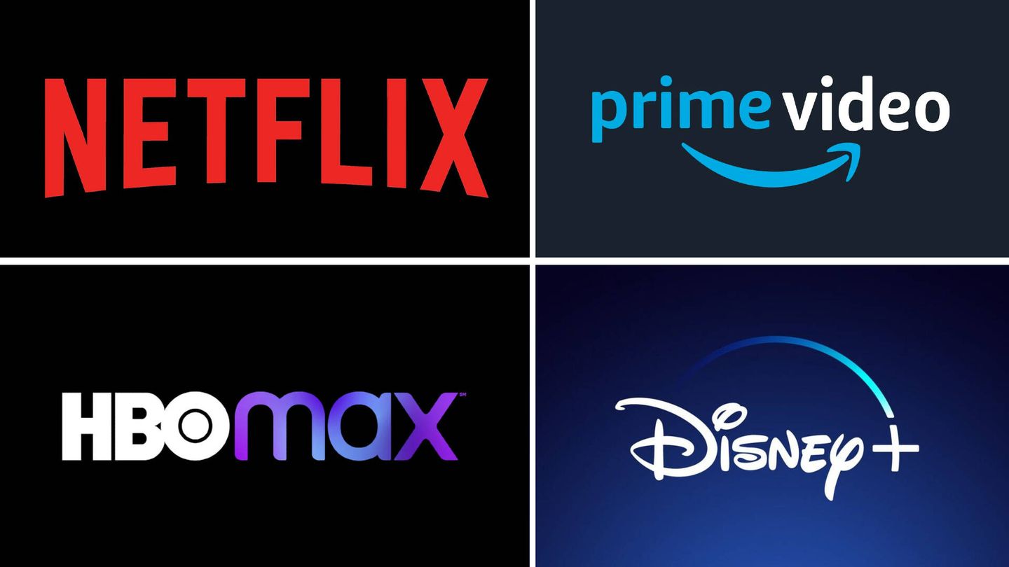 Logotipos de algunas de las plataformas de 'streaming'. (ECTV)