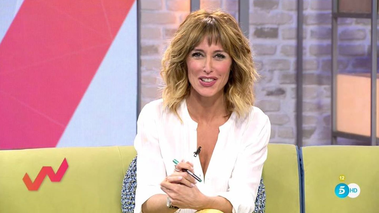 Emma García, en 'Viva la vida'. (Telecinco).