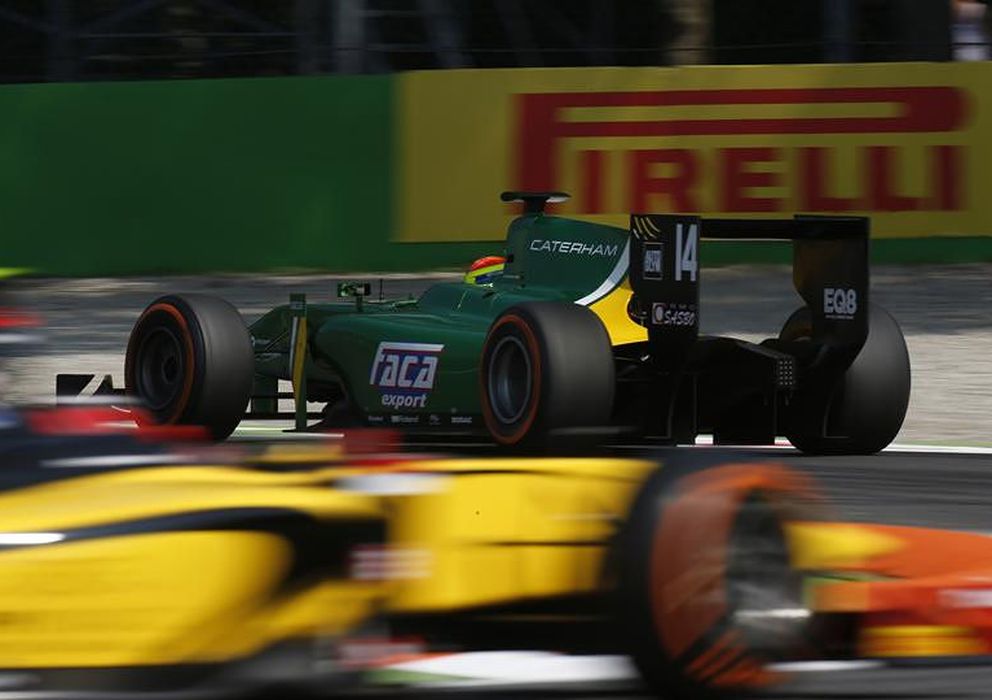 Foto: Sergio Canamasas en la carrera de este sábado de Monza.