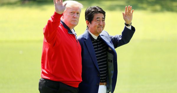 Foto: El primer ministro japonés, Shinzo Abe, y el presidente de Estados Unidos, Donald J. Trump. (EFE)