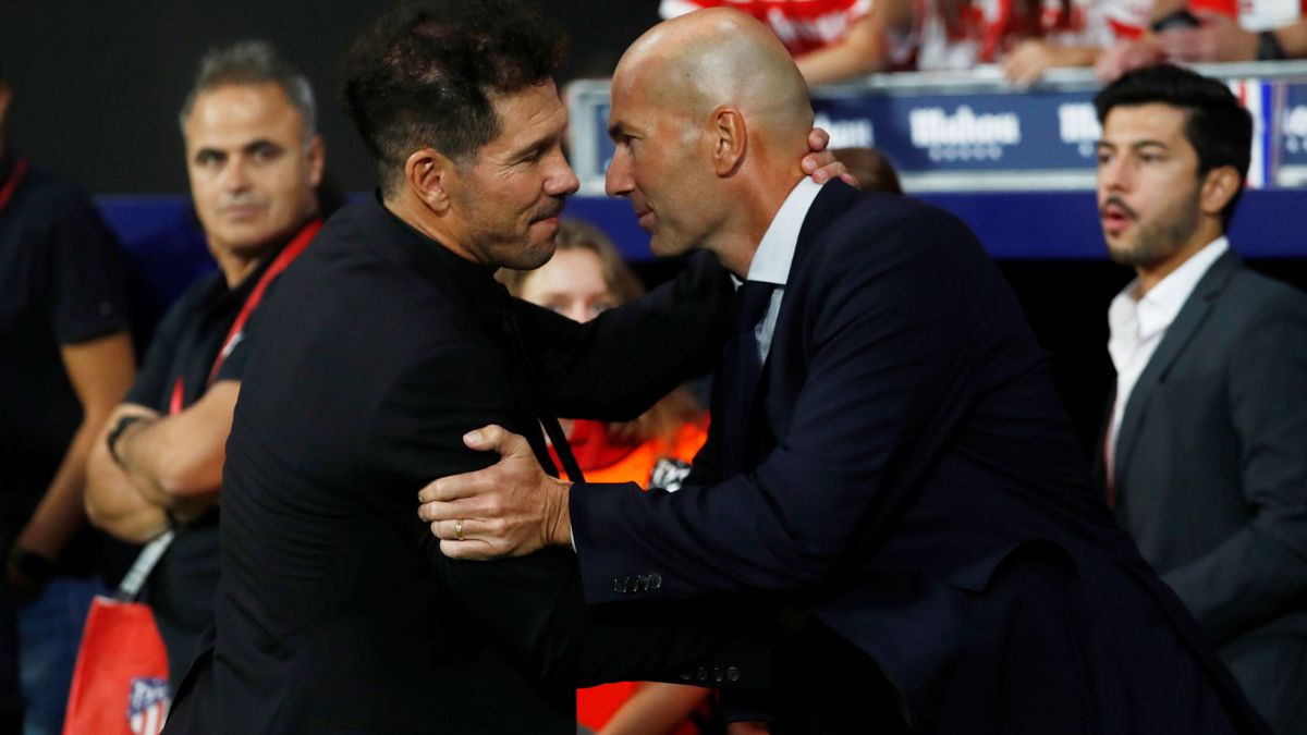 A Zidane se le está poniendo cara de Simeone (y al Cholo de Mourinho)