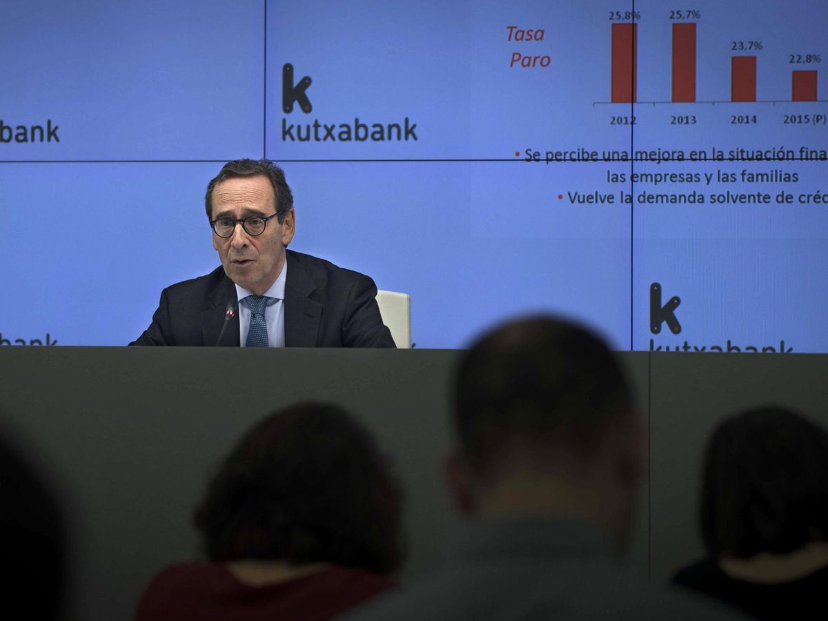 Foto: El presidente de Kutxabank, Gregorio Villalabeitia. (EFE/Miguel Toña) 