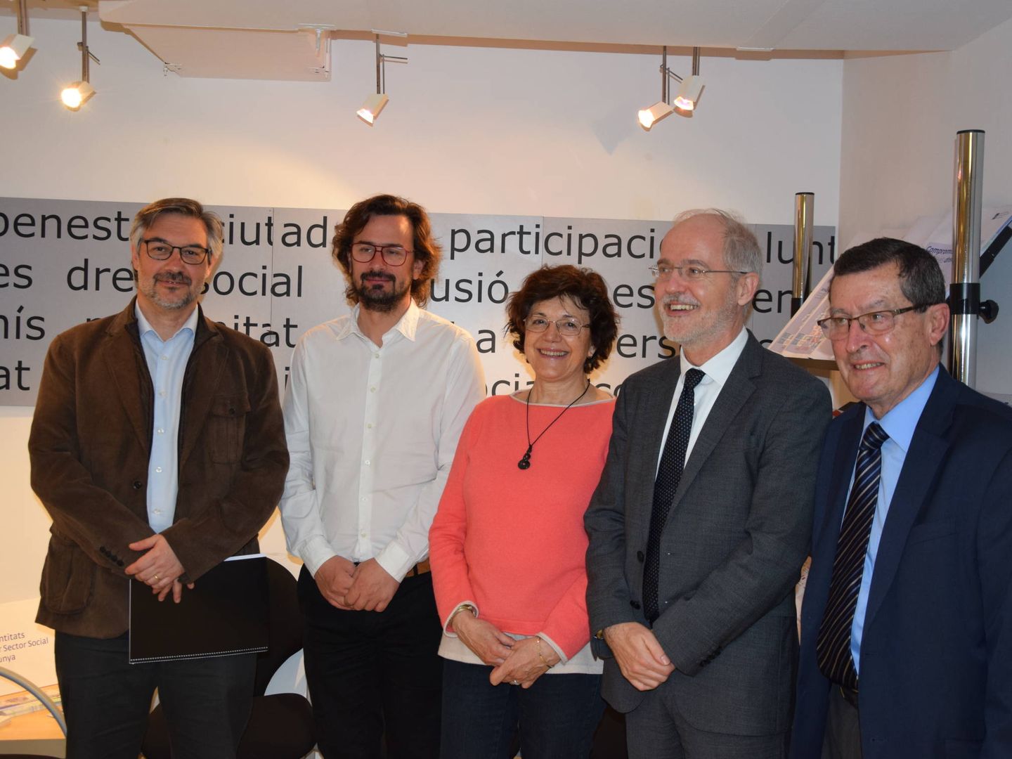 Firma de la renovación y ampliación del convenio entre Cellnex y la Mesa del Tercer Sector Social de Cataluña, el pasado 13 de mayo.