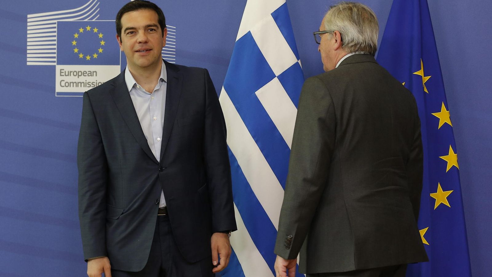 Foto: Desacuerdo entre Juncker y Tsipras sobre el futuro de Grecia en la UE (EFE)